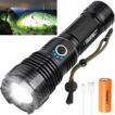 TRANSNECT Zaklamp LED Oplaadbaar - 2800 Lumen - inclusief 26650 en batterijen kabel - USB oplaadbaar - waterdicht - voor camping, fishing, emergency TRANSNECT Zaklamp LED Oplaadbaar - 2800 Lumen - inclusief 26650 en batterijen kabel - USB oplaadbaar - waterdicht - voor camping, fishing, emergency