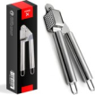 HGMD® Knoflookpers RVS - Knoflookpers/Gemberpers - Garlic press - Vaatwasser bestendig HGMD® Knoflookpers RVS - Knoflookpers/Gemberpers - Garlic press - Vaatwasser bestendig