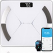 Silvergear® Bluetooth Personenweegschaal - Met zeer volledige Lichaamsanalyse met Vetpercentage – Inclusief Analyse App – Wit Silvergear® Bluetooth Personenweegschaal - Met zeer volledige Lichaamsanalyse met Vetpercentage – Inclusief Analyse App – Wit