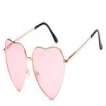 LOUD AND CLEAR® - Hartjes Zonnebril - Goud - Roze - Hart Bril - Hartjes Bril - Dames Zonnebril LOUD AND CLEAR® - Hartjes Zonnebril - Goud - Roze - Hart Bril - Hartjes Bril - Dames Zonnebril