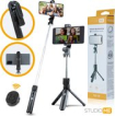 Studio ME - 3 in 1 Selfie Stick Tripod - Selfiestick Universeel - Foto en Video - Bluetooth Afstandsbediening - Telefoonhouder - Telefoon statief Studio ME - 3 in 1 Selfie Stick Tripod - Selfiestick Universeel - Foto en Video - Bluetooth Afstandsbediening - Telefoonhouder - Telefoon statief