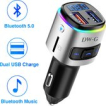 DW-G Bluetooth FM Transmitter - Auto Lader - Carkit - Handsfree - MP3 - USB - SD Kaart - Snel Lader - Bluetooth Audio Receiver DW-G Bluetooth FM Transmitter - Auto Lader - Carkit - Handsfree - MP3 - USB - SD Kaart - Snel Lader - Bluetooth Audio Receiver