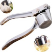 IGOODS Knoflookpers - Ergonomische Handgreep - RVS - Ovaal - zilver IGOODS Knoflookpers - Ergonomische Handgreep - RVS - Ovaal - zilver