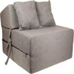 Opvouwbaar matras - 1 persoons - 70x200x15 cm - beton grijs Opvouwbaar matras - 1 persoons - 70x200x15 cm - beton grijs