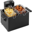 Tomado TDF5001B - Frituurpan - 5 liter - Koude zone - 1 grote en 2 kleine manden - Zwart Tomado TDF5001B - Frituurpan - 5 liter - Koude zone - 1 grote en 2 kleine manden - Zwart