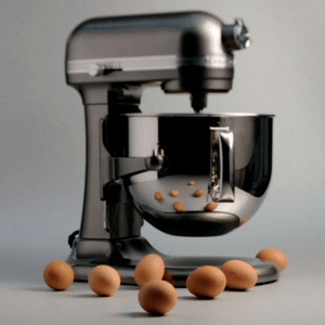 KitchenAid Artisan Mixer 5KSM7580XEMS Bowl-Lift Tin Grijs