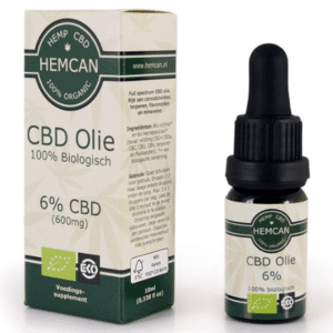 Biologische CBD Olie 6% - 600mg CBD