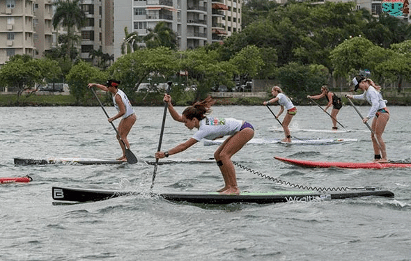 Race sup board