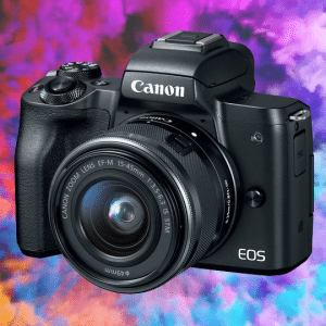 Canon EOS M50 Body Zwart + 15-45mm IS STM