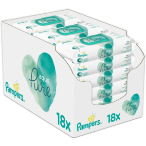 Pampers Aqua Pure Billendoekjes