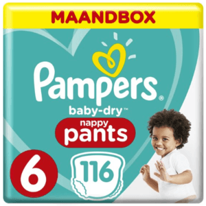 Pampers Baby-Dry Pants Luierbroekjes - Maat 6